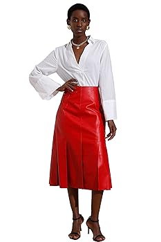ワンピース LANVIN Women Skirts RWDR00074893P24340 Red Luxury Skirts for Women - Lanvin